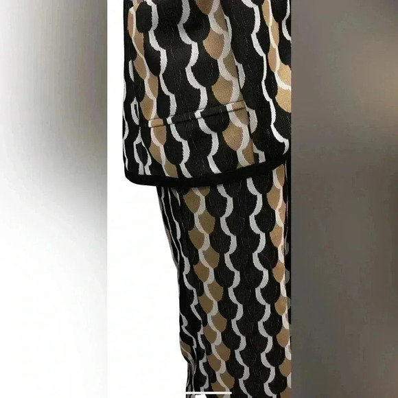 Glenayr Kitten 2 Piece Vintage Suit Brown, White & Grey Size 12 - Picture 8 of 11